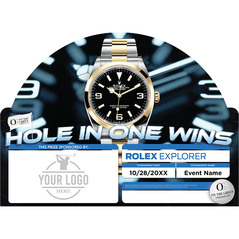 Rolex Explorer Hole in One Prize Package