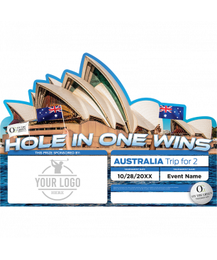 Australia Trip for Two Hole in One Prize Package