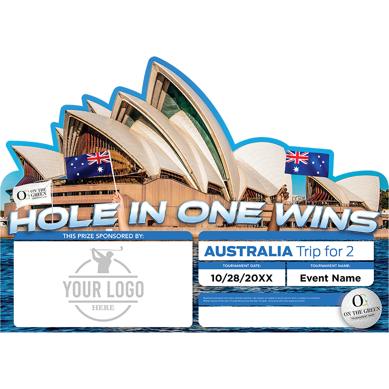Australia Trip for Two Hole in One Prize Package