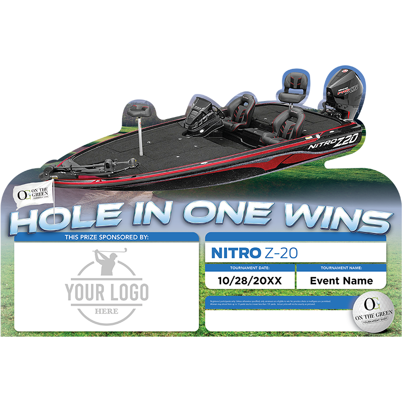 Nitro Z-20 Bass Boat Hole in One Prize Package