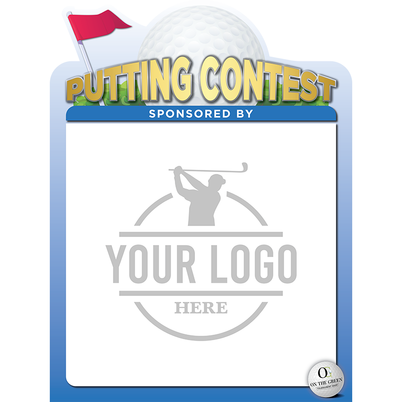 Sponsor Sign - Putting Contest Sponsor Sign - Putting Contest
