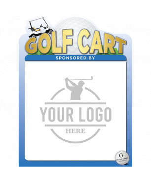 Golf Cart - Sponsor Sign