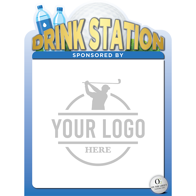Drink Station - Sponsor Sign