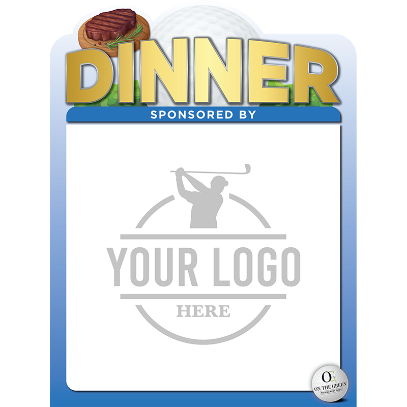 Dinner - Sponsor Sign