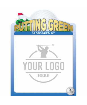 Putting Green - Sponsor Sign