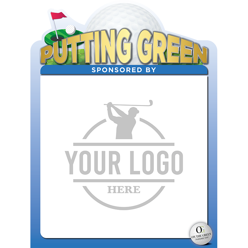 Putting Green - Sponsor Sign