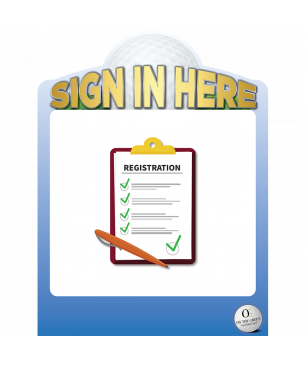 Registration and Check-In - Sponsor Sign