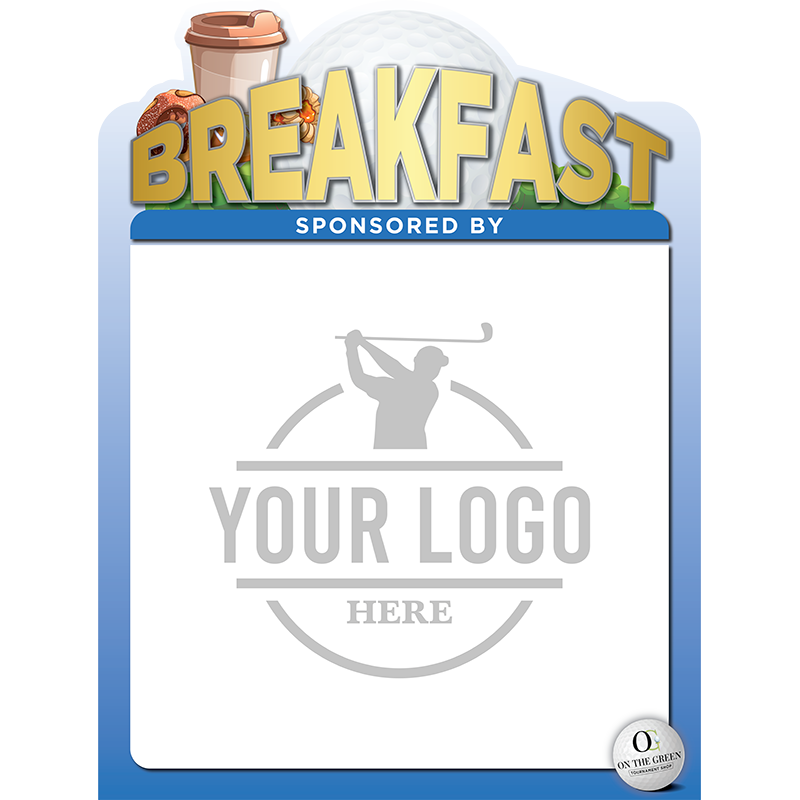 Breakfast - Sponsor Sign