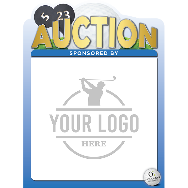 Auction - Sponsor Sign