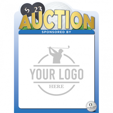 Auction - Sponsor Sign