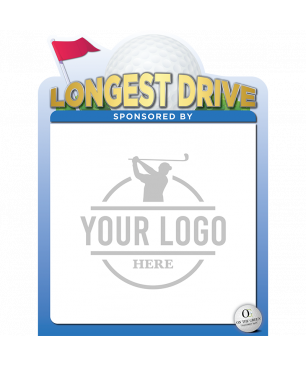 Longest Drive Contest Sign