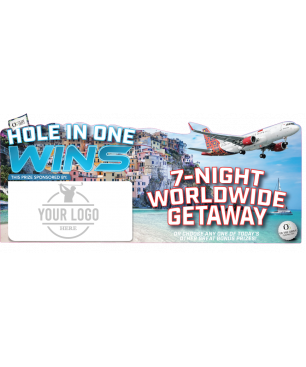 50/50 Cash Split $50,000 Cash Hole in One Prize Package