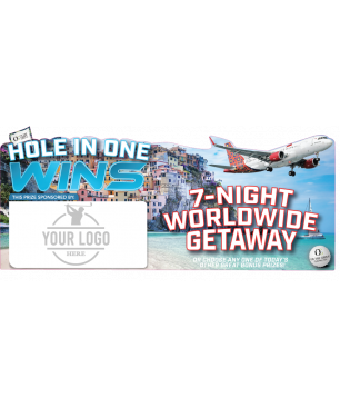 50/50 Cash Split $20,000 Cash Hole in One Prize Package