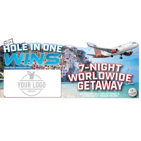 $15,000 Cash Hole in One Prize Package