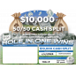 50/50 Cash Split $10,000 Cash Hole in One Prize Package